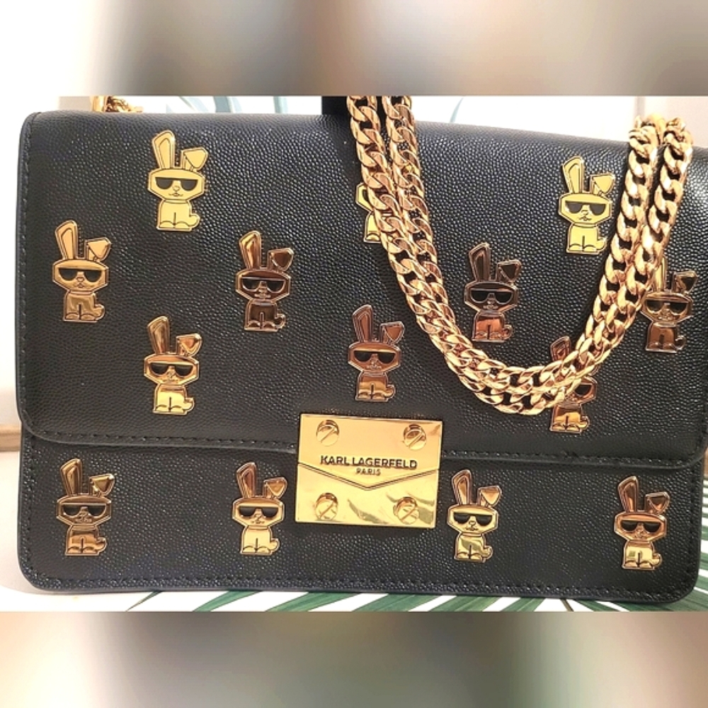 KARL LAGERFELD Limited Edition Lunar New Year of The Rabbit Shoulder Bag